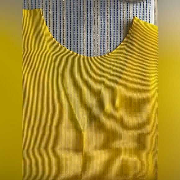 Sandro paris yellow oversized top size 1 - Picture 8 of 12